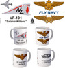 VF-191 "Satans Kittetns" F-4 Phantom Mug