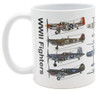 WWII Fighter Planes (P-51, P-40, F4U, Corsair) Mug