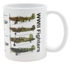 WWII Fighter Planes (P-51, P-40, F4U, Corsair) Mug