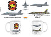 VFA-87 "Golden Warriors" F/A-18 Super Hornet Mug