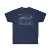 BOAC Flying Boat Blueprint T-shirt