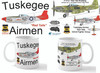 Tuskegee Airmen "Bunny" P-51 Coffee Mug