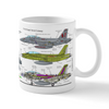 F/A-18 Super Hornet CAG Bird Mug