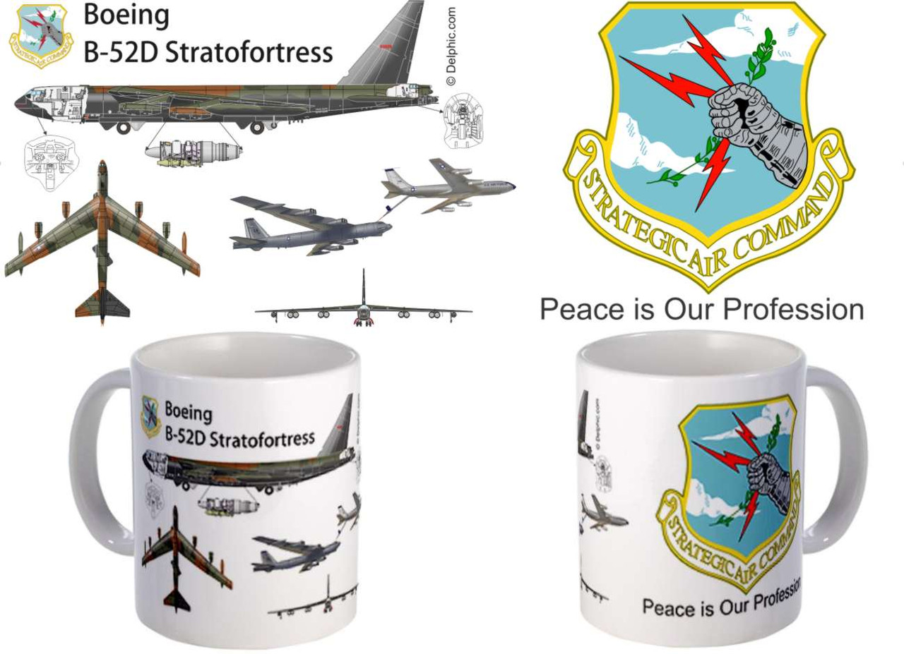 B-52 - Strategic Air Command Coffee Mug