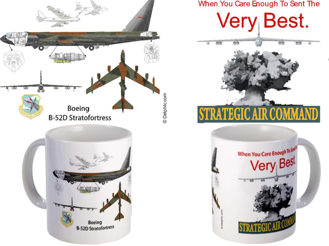 B-52 - When you care enough to send the very best mug