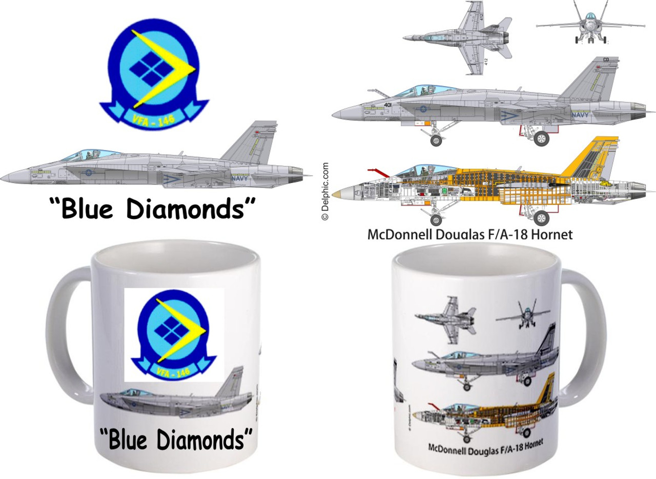 F/A-18 VFA-146 Coffee Mug