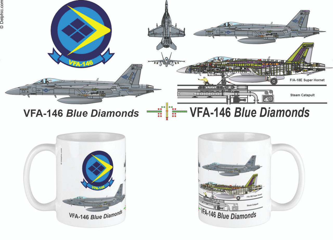 F/A-18E Super Hornet Squadron Mug