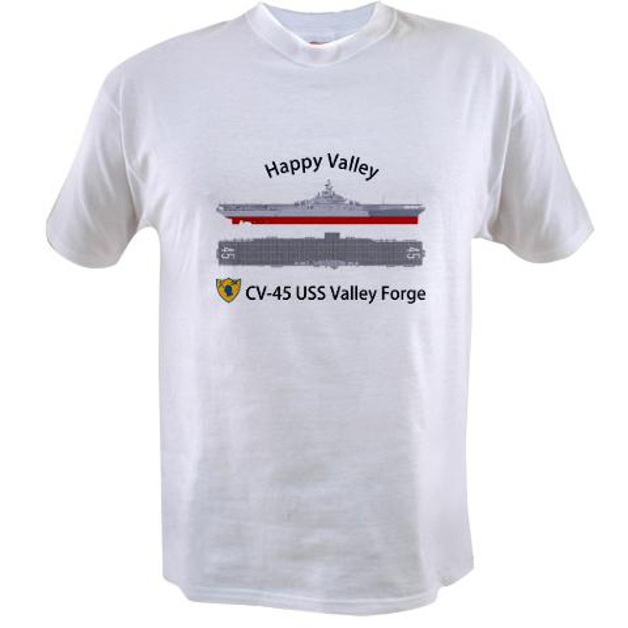 USS Valley Forge CV-45 Light T-shirt