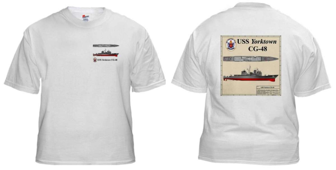 USS Yorktown (CG-48) T-shirt