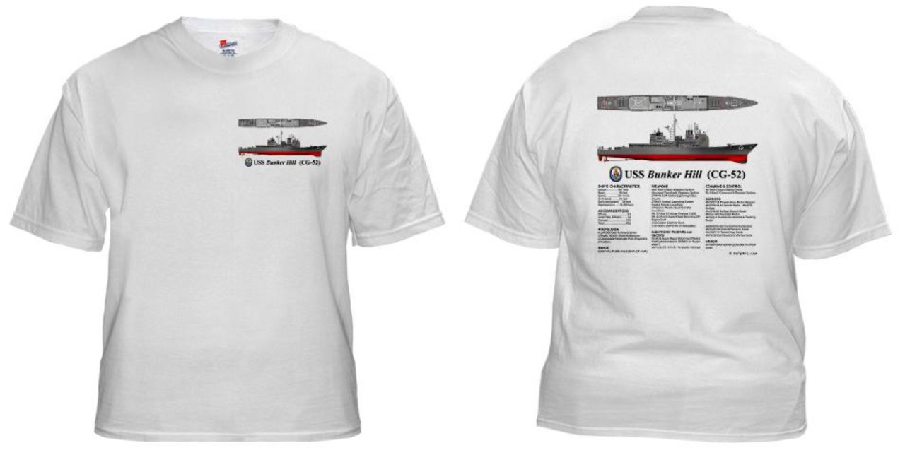 USS Bunker Hill (CG-52) T-Shirt