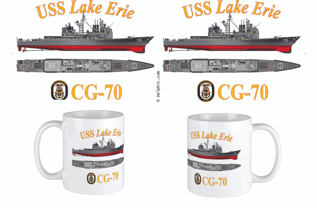 USS Lake Erie (CG-70) Coffee Mug