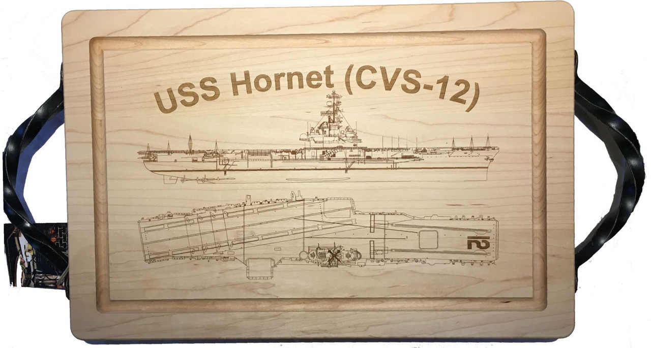 USS Shangri-La CV-38 Cutting Board