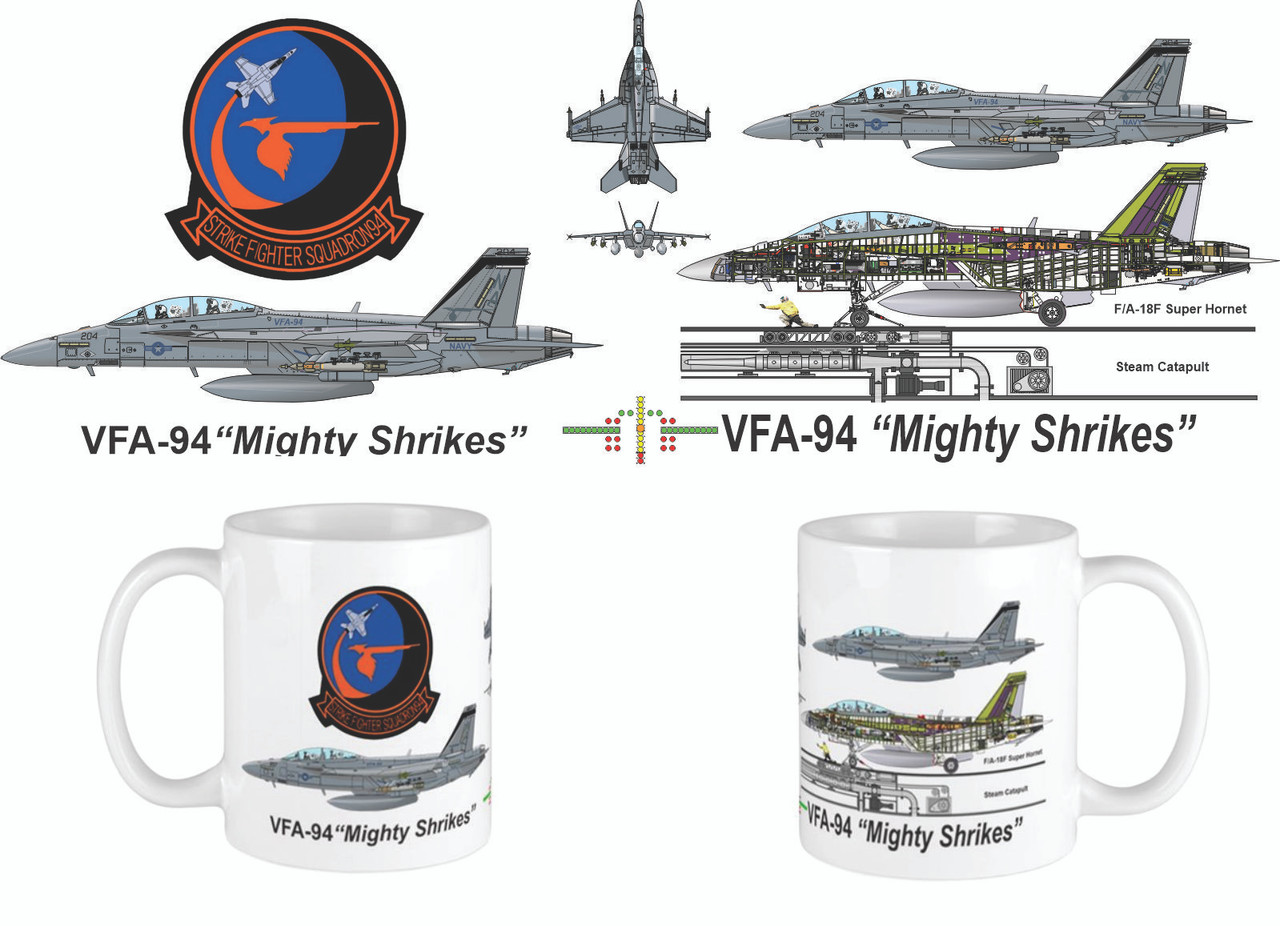 F/A-18F Super Hornet Squadron Mug
