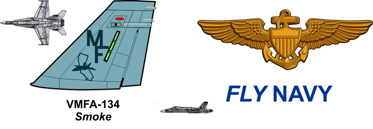 VMFA-134 "Smoke" F/A-18 Hornet Mug