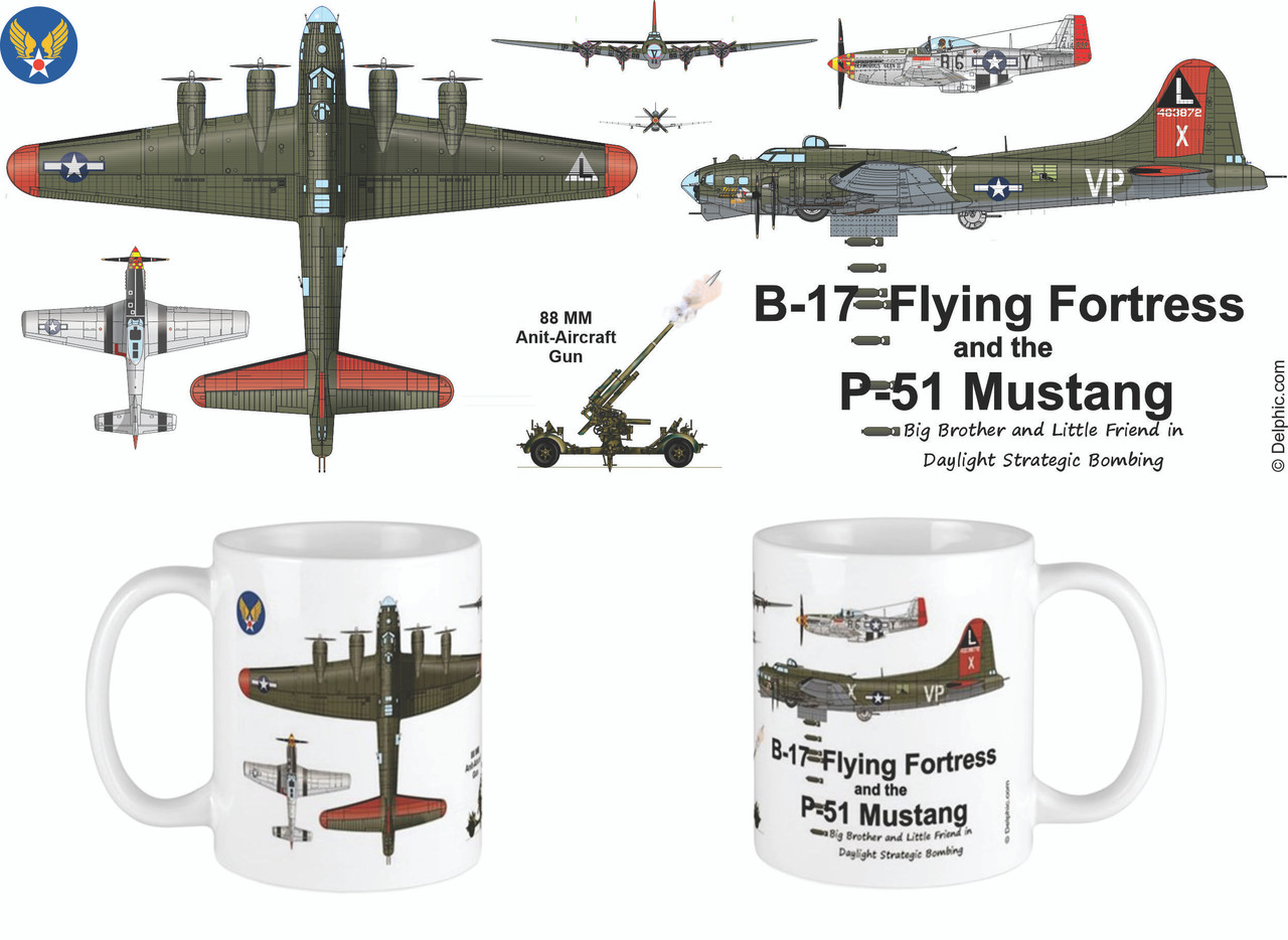 B-17 Flying Fortress - P-51 Mustang