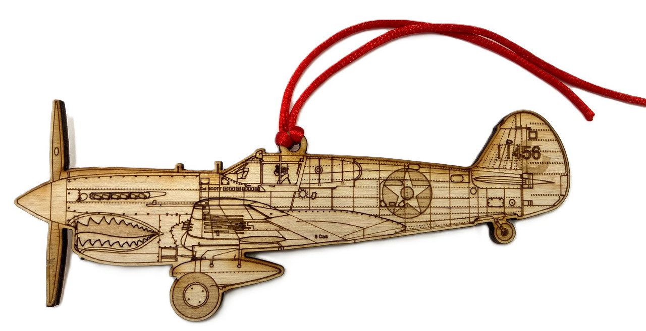 P-40 Warkhawk Ornament