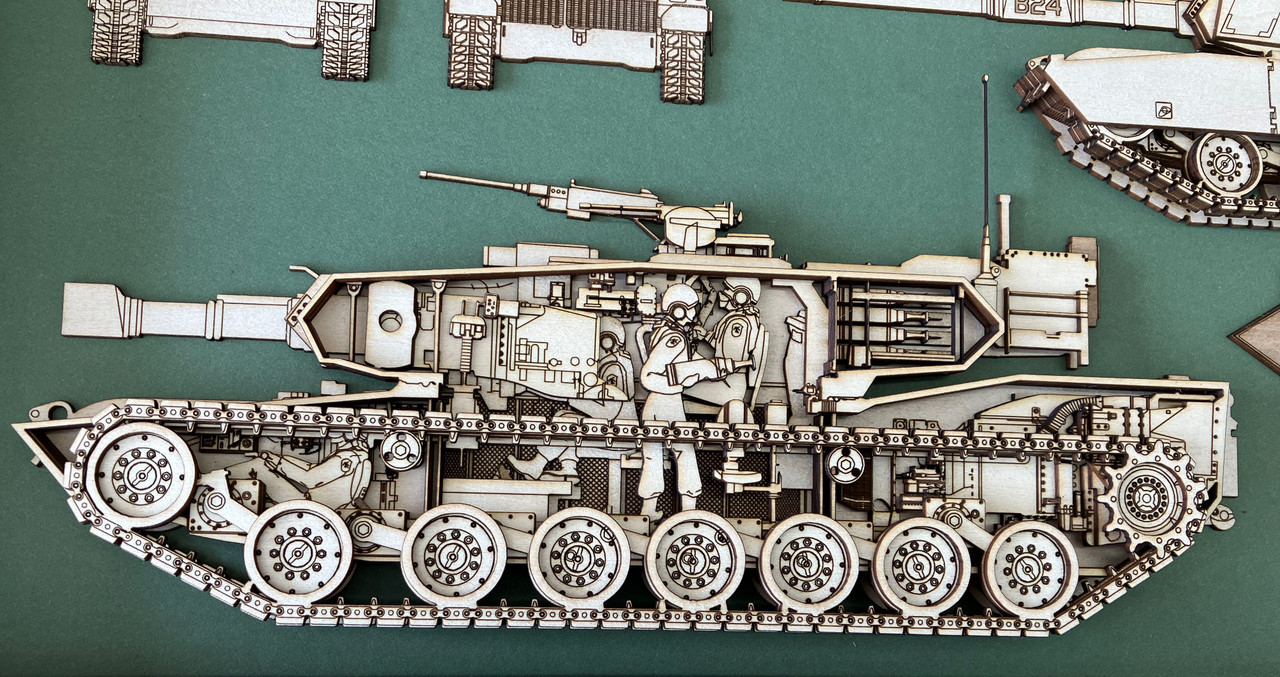 Internal View of the M1A2 Abrams
