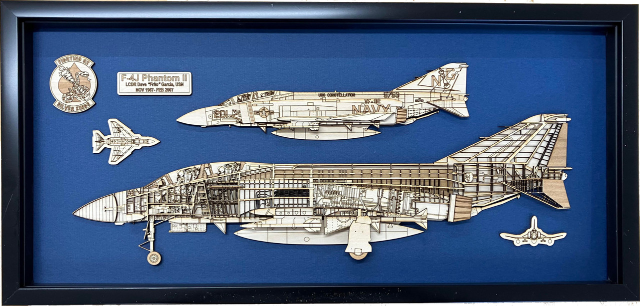 F-4B Phantom II  Wood Model F-4B Phantom II  Wood Model