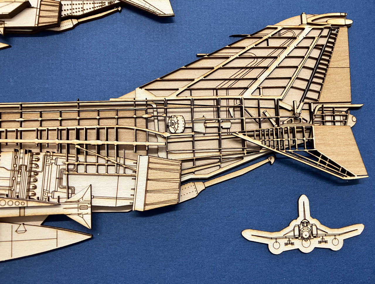 F-4S Phantom II  Wood Model F-4S Phantom II  Wood Model