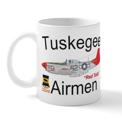 Tuskegee Airmen "Bunny" P-51 Coffee Mug
