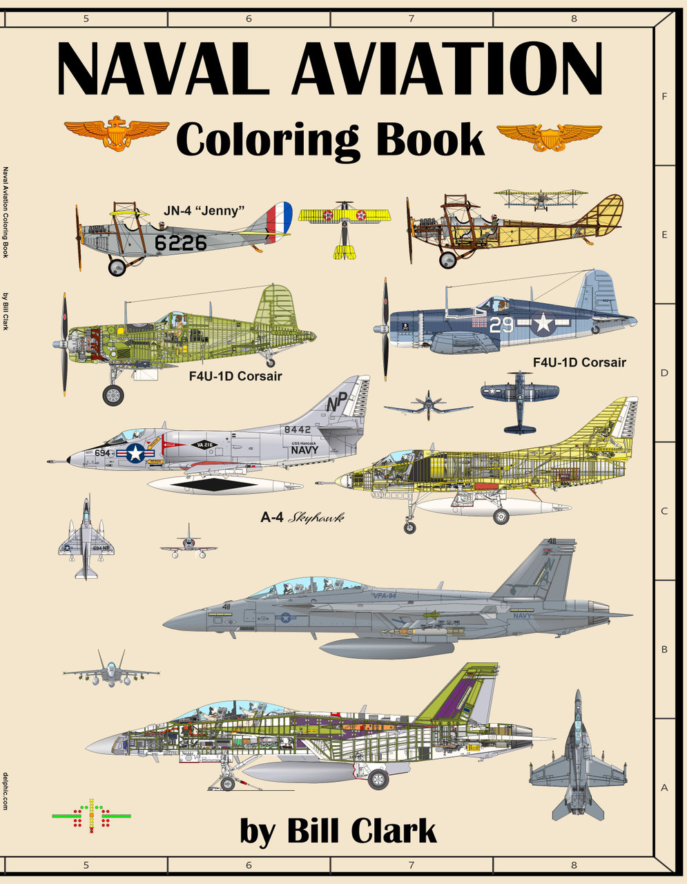 Naval Aviation Coloring Book