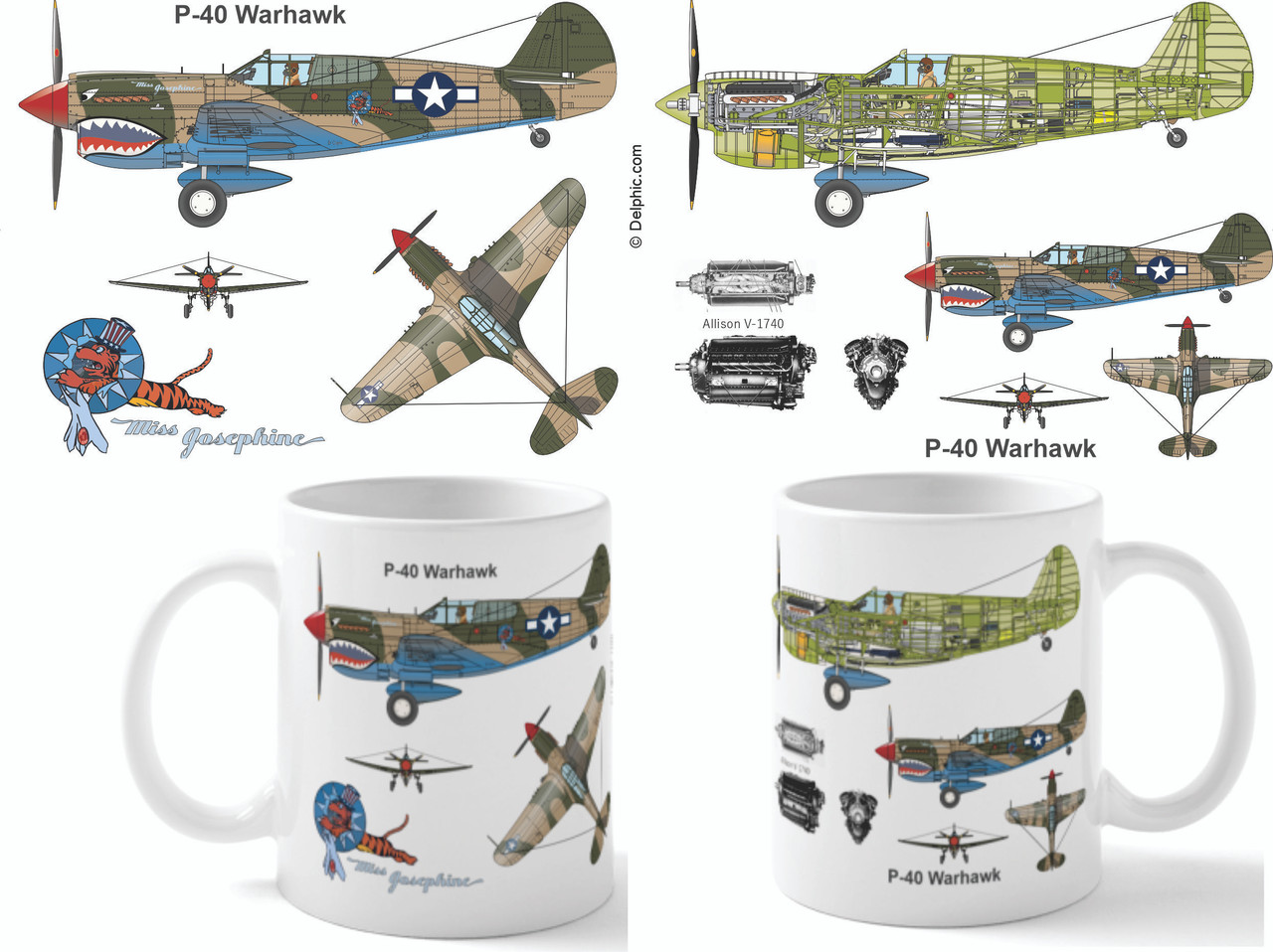 P-40 Warhawk Miss Josephine