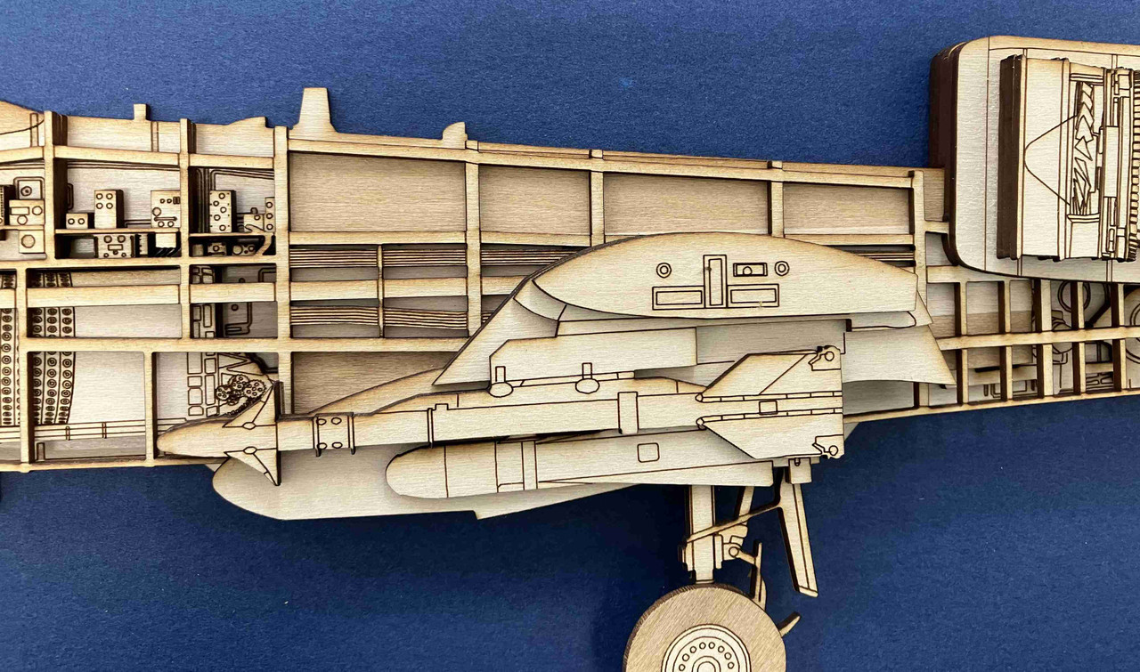 A-10 Thunderbolt II  Wood Model