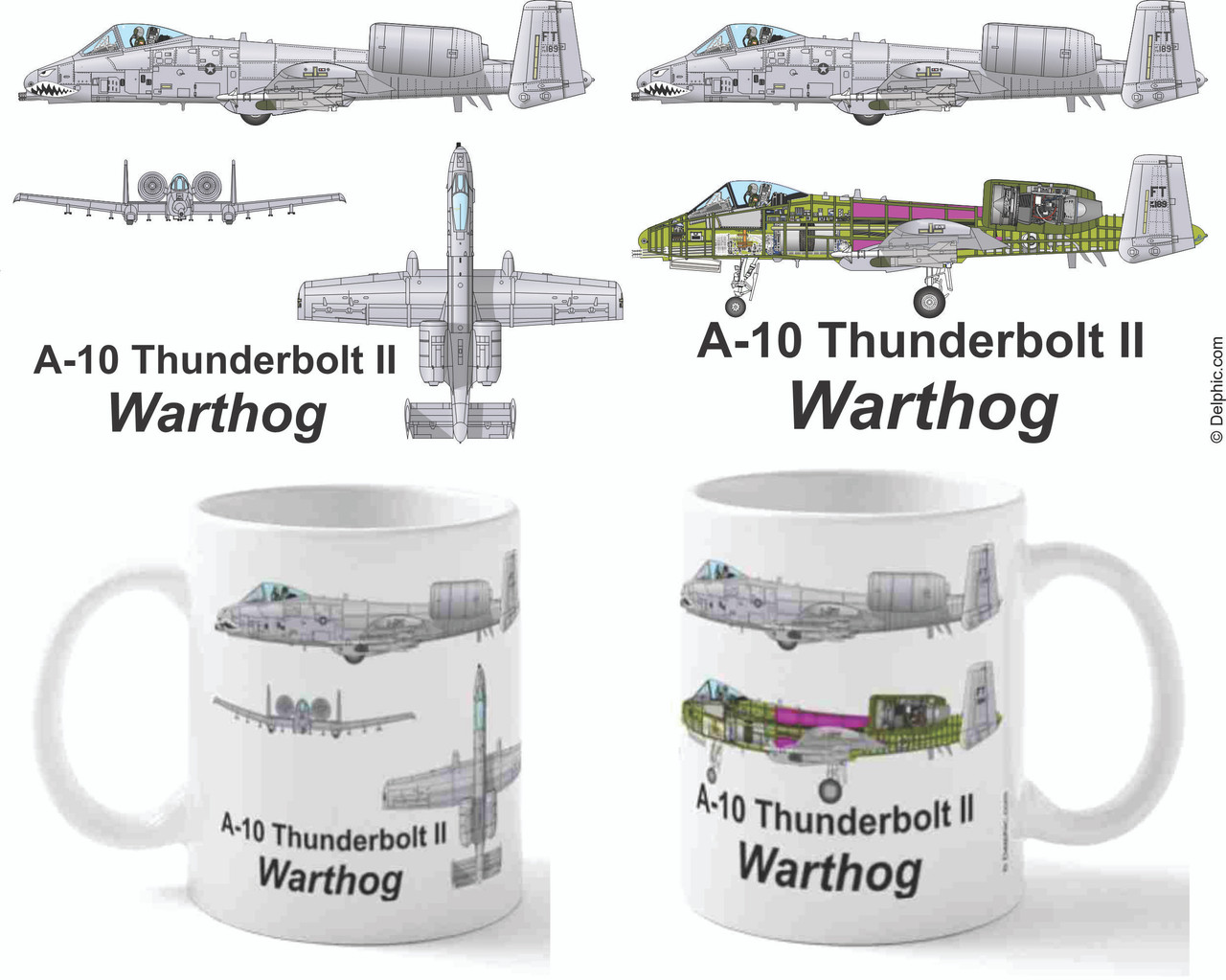 A-10 Warthog Mug