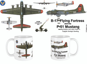 P-51/B-17 Coffee mug