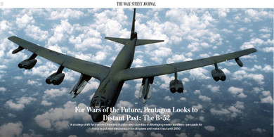 For Wars of the Future, Pentagon Looks to Distant Past: The B-52 