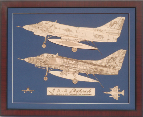 A-4 Skyhawk A/B Wood Model