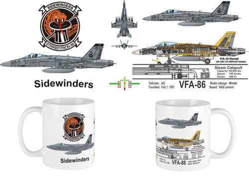 F/A-18E Super Hornet Squadron Mug