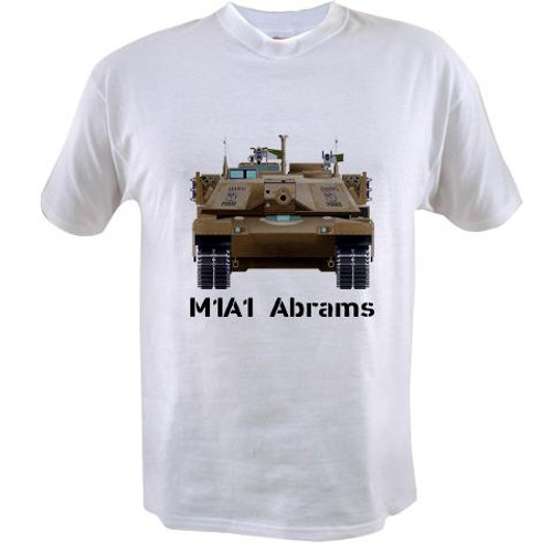 M1A1 Abrams Front Value T-Shirt