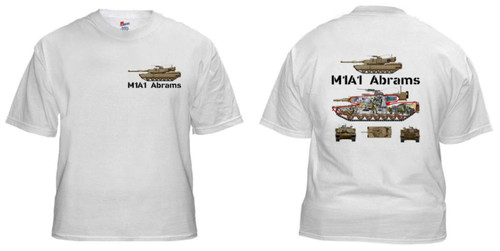 M1A1 Abrams MBT T-shirt 1