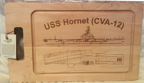 USS Hornet (CVA-12) Cutting Board