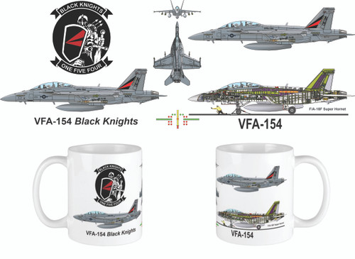 Squadrons - USN - VF-154 VFA-154 - Delphic Fine Art