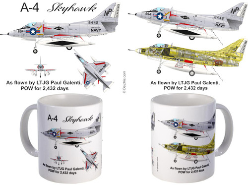 Vietnam Era A-4 Skyhawk Coffee Mug