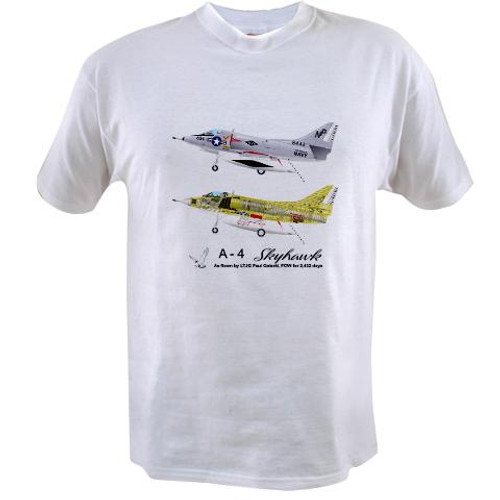 Vietnam Era A-4 Skyhawk Landing T-Shirt