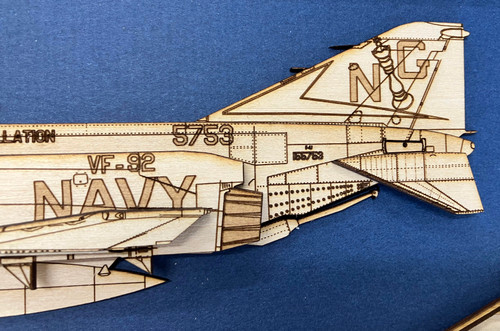 F-4J Phantom II  Wood Model F-4J Phantom II  Wood Model