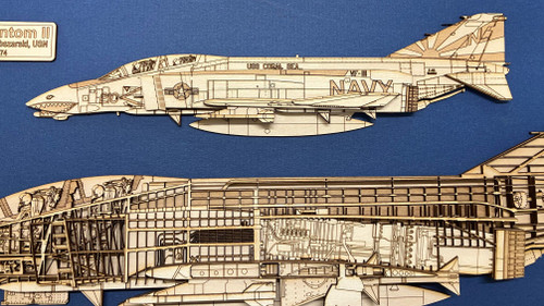 F-4B Phantom II  Wood Model