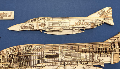 F-4S Phantom II  Wood Model