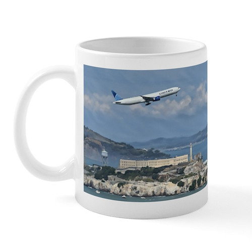 United 777 San Francisco 2025 Fleet Week Mug
