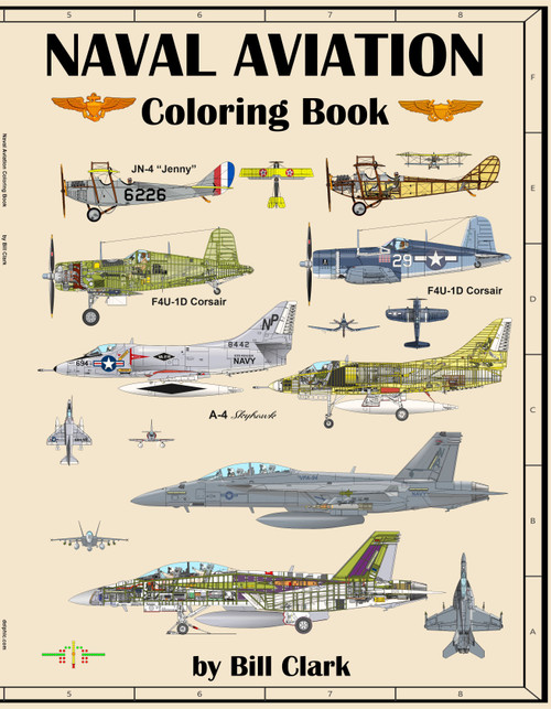 Naval Aviation Coloring Book
