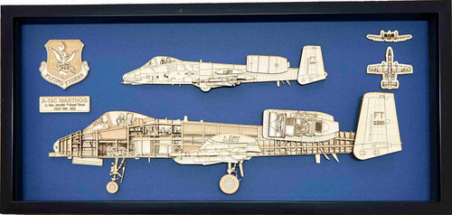 A-10 Thunderbolt II  Wood Model