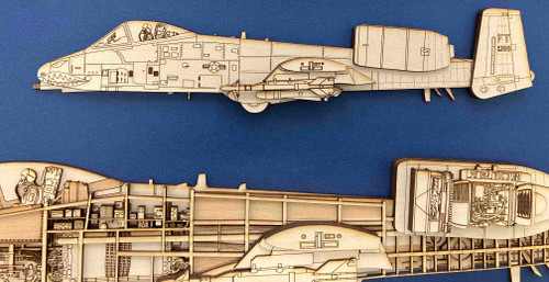 A-10 Thunderbolt II  Wood Model