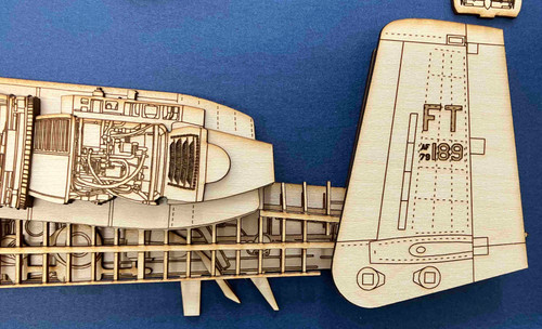 A-10 Thunderbolt II  Wood Model