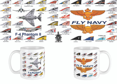 F-4 Phantom Navy Squadron Mug