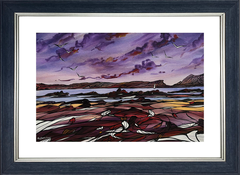 Eigg and Rum from Arisaig