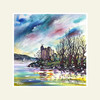 Urquhart Castle Ruins - Signed Open Edition