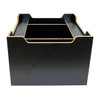 Riser For 3/4 Scale Upright Arcade Cabinet Flat Pack Kit - Black